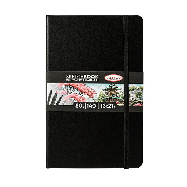 Sketchbook Artel 13X21 Negro Artel 1