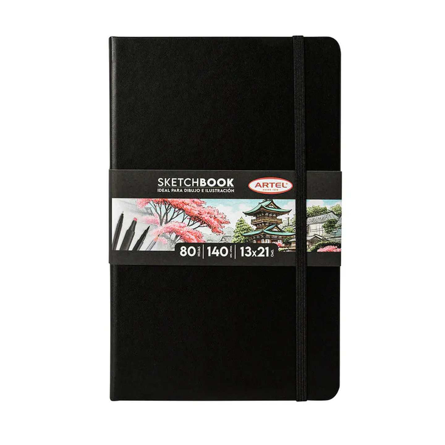 Sketchbook Artel 13X21 Negro Artel 1