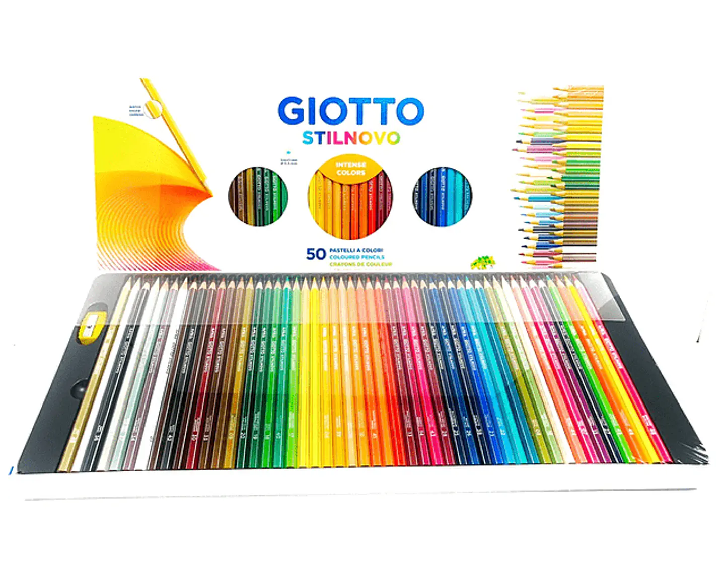 LÁPICES STILNOVO GIOTTO 50 COLORES 1
