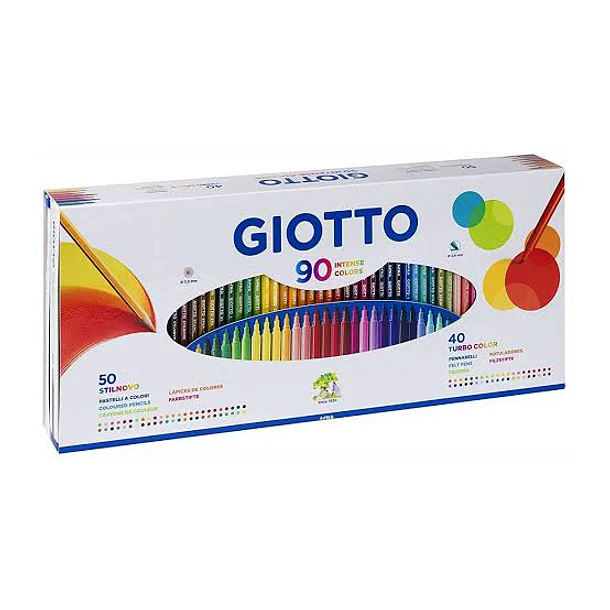 Giotto Colores Intensos (90 Colores) / 50 Stilnovo + 40 Turbocolor 1