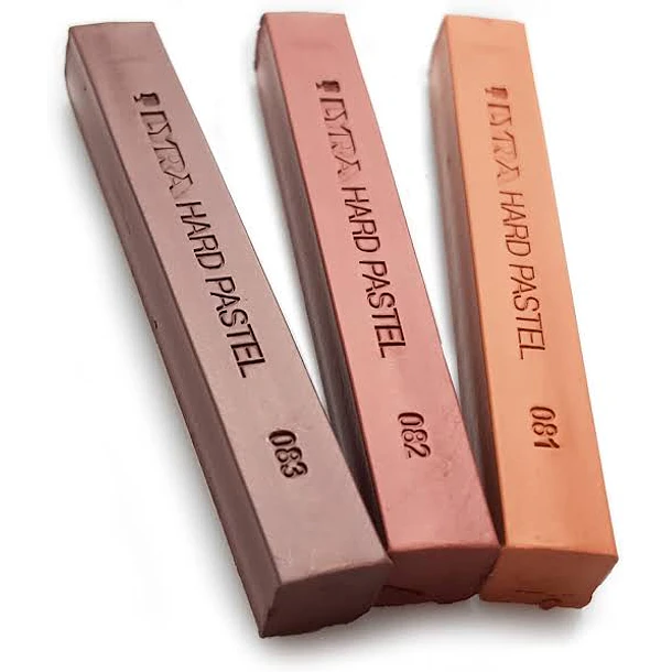 Set Pastel seco Lyra Brown tones 