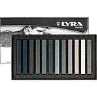 Set Pastel seco tonos grises  1
