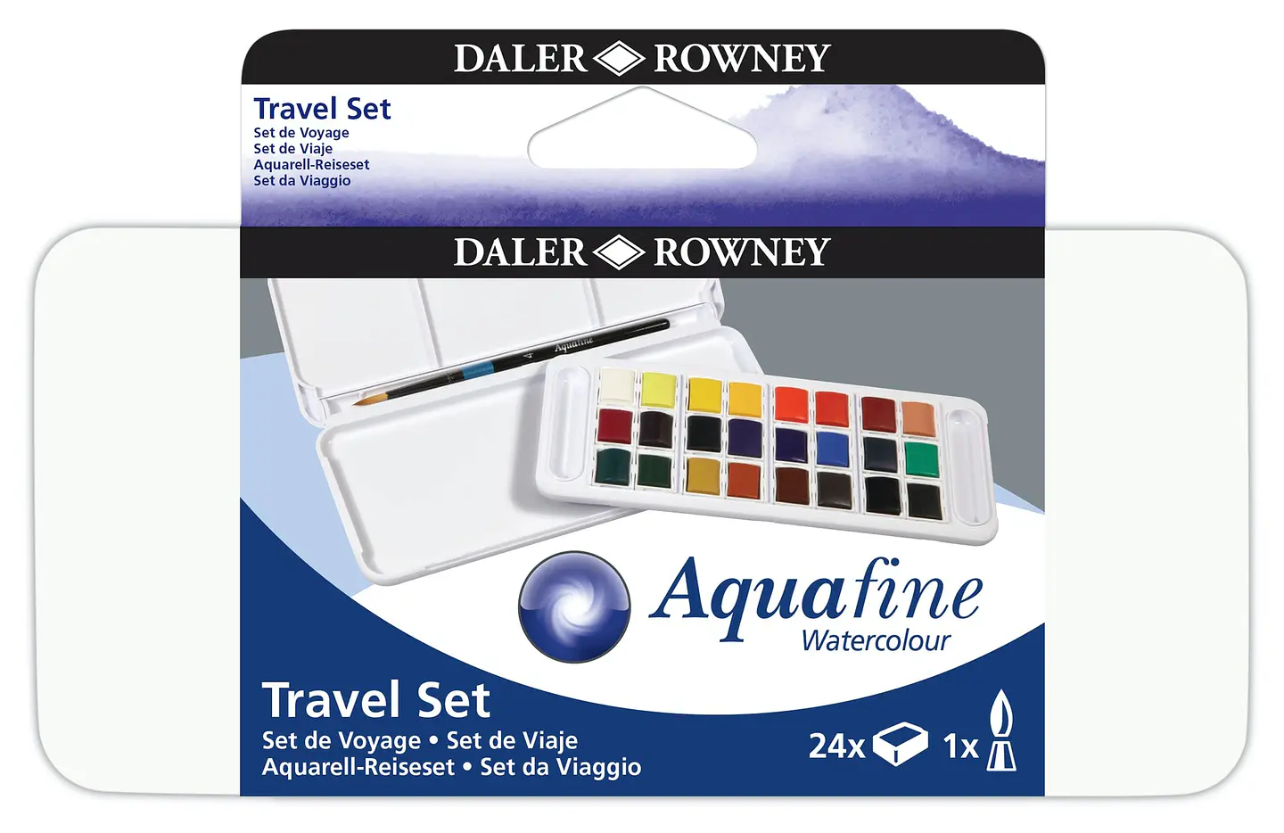 Acuarelas de viaje Aquafine Set 24 2