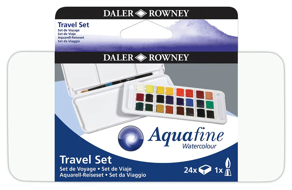 Acuarelas de viaje Aquafine Set 24 2