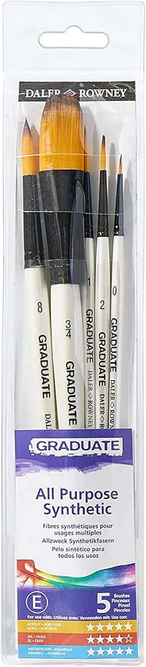 Set pinceles Paisajes Graduate 