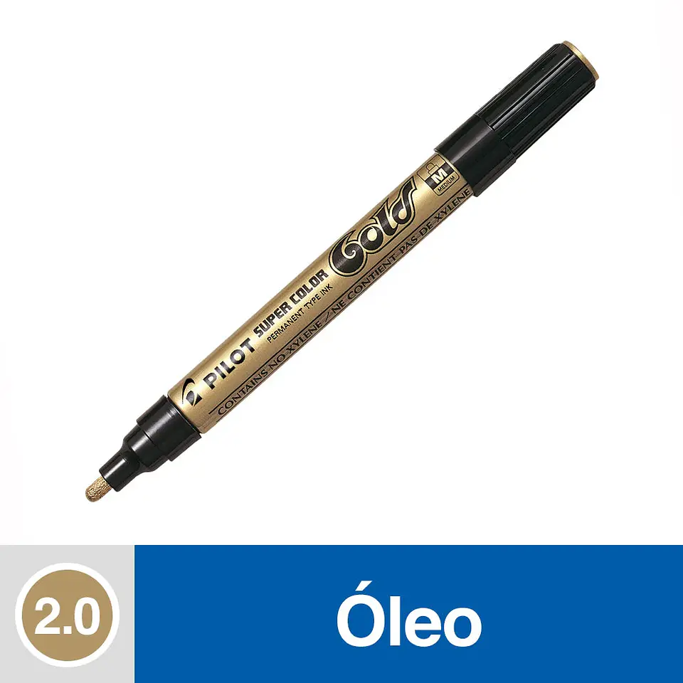 MARCADORES ÓLEO GOLD Oro PILOT 3