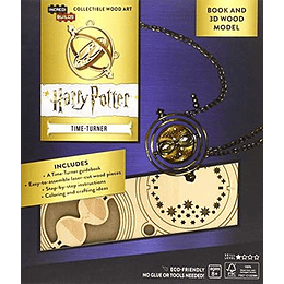 Incredibuilds: Harry Potter: Time-Turner Book And 3D Wood Model (Libro En Inglés)