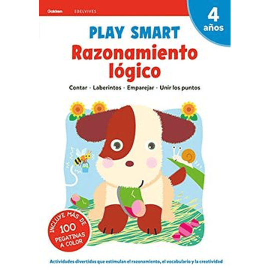 Play Smart: Razonamiento Lógico. 4 Años (Cuadernos Gakken)