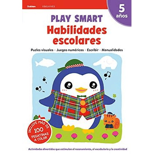 Play Smart: Habilidades Escolares. 5 Años (Cuadernos Gakken)