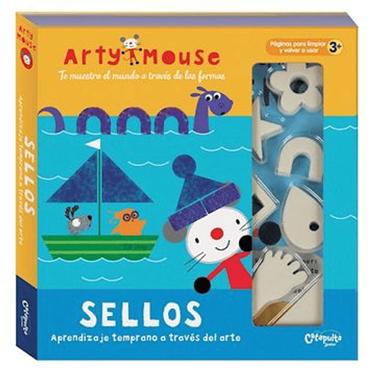 Arty Mouse. Sellos