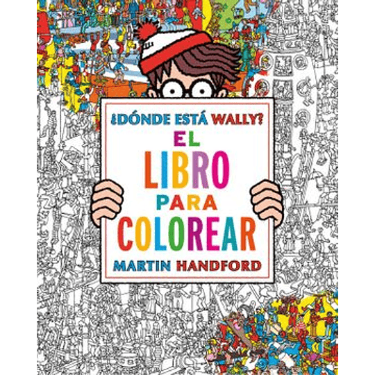 Donde Esta Wally Libro Para Colorear