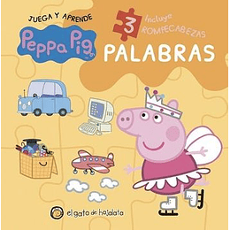 Peppa Pig Palabras. Rompecabezas Peppa