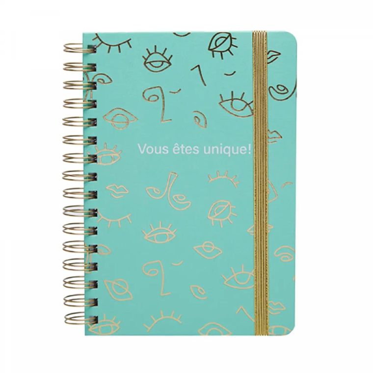 Libreta Espiralada Mooving Paris 80Hjs Lineado (A5) 1