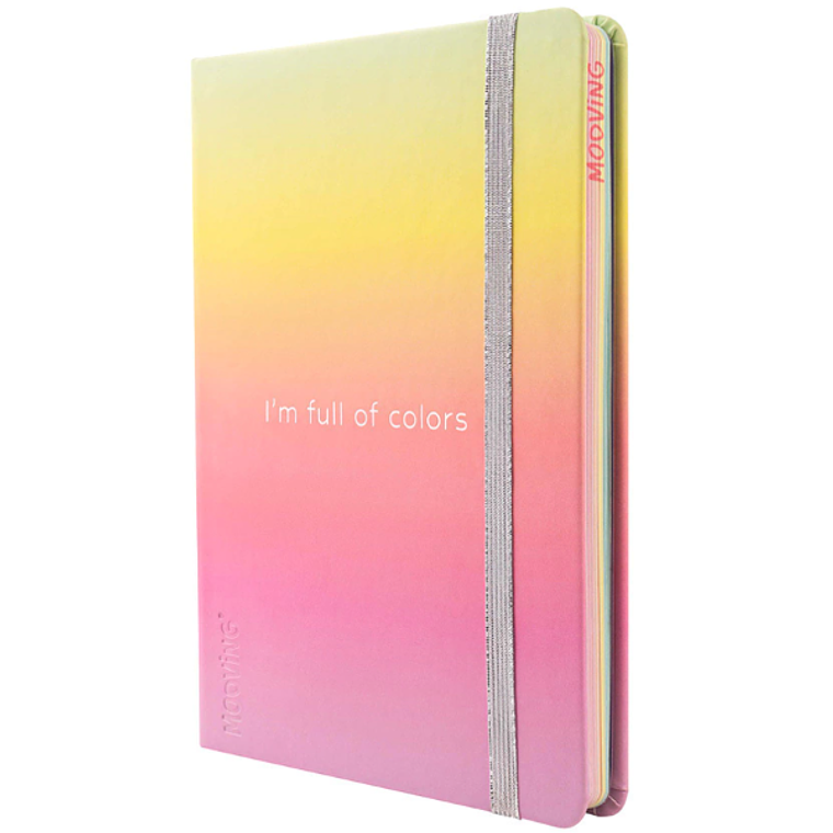 Mooving Notes A5 Tapa Dura Rainbow 1