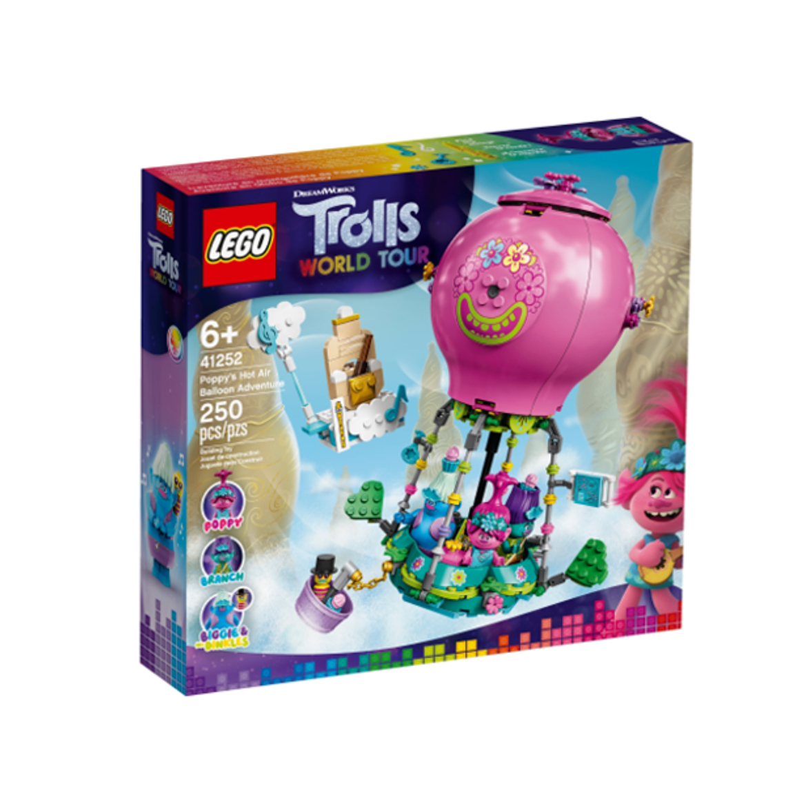 Lego 41252 Trolls World Tour Aventura Globo Poppy 1
