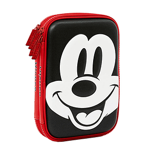 Estuche doble cierre EVA Mickey Mouse