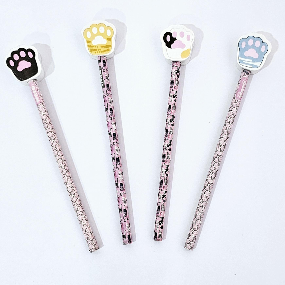 Lápices con goma Cat Lover 1