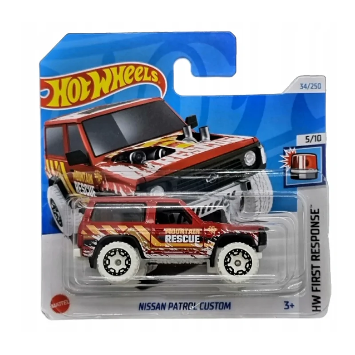 Hot Wheels Nissan Patrol Custom HTB59 34/250 HW First Response  1