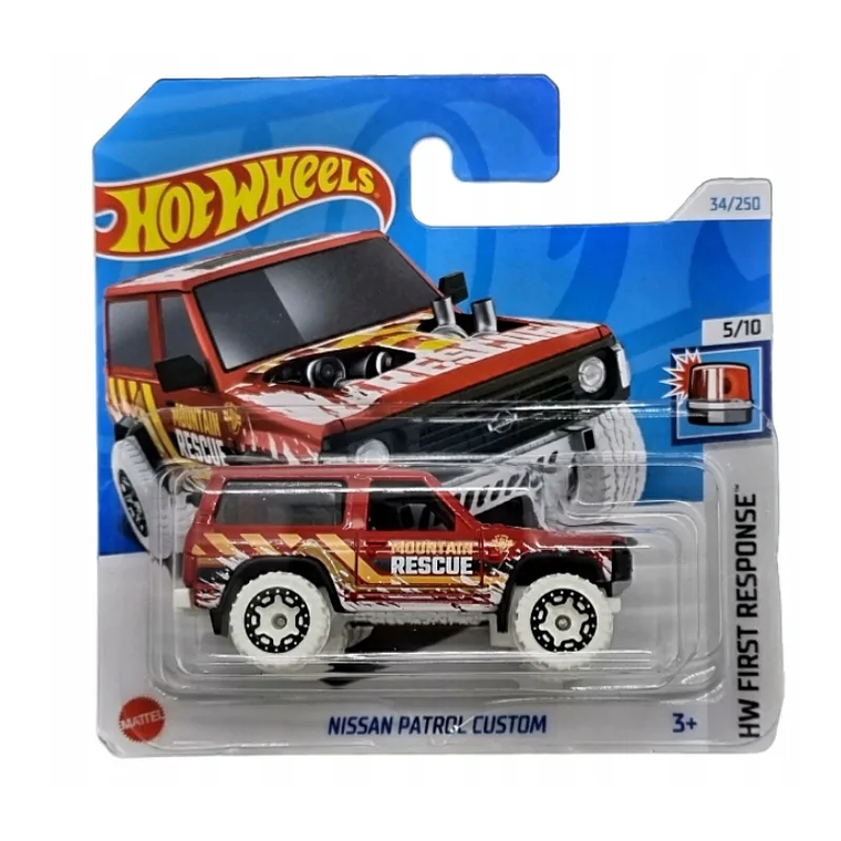 Hot Wheels Nissan Patrol Custom HTB59 34/250 HW First Response  1