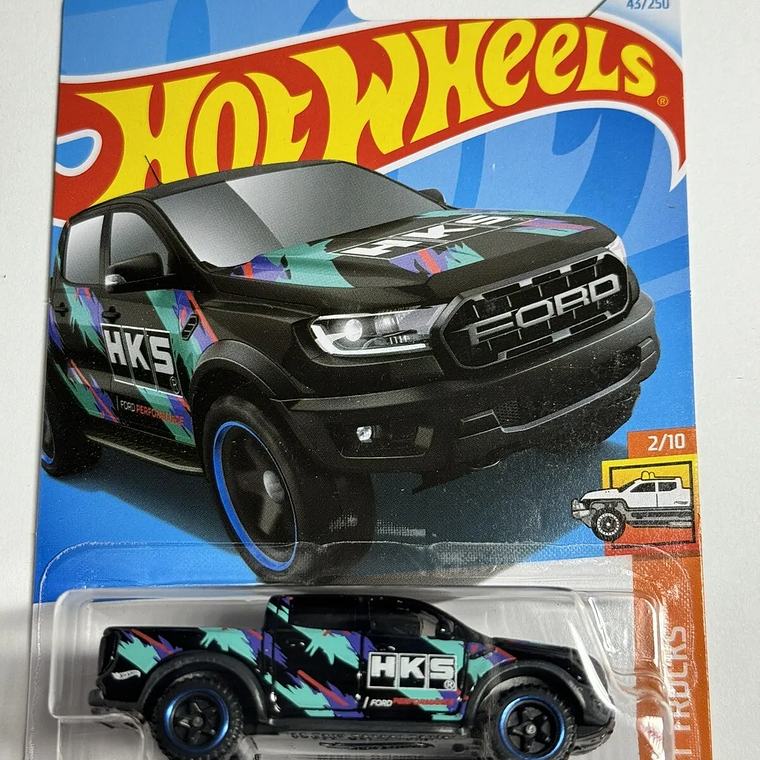 Hot Wheels  '19 Ford Ranger Raptor HKS livery HTC29 043/250 HW Hot Trucks 1