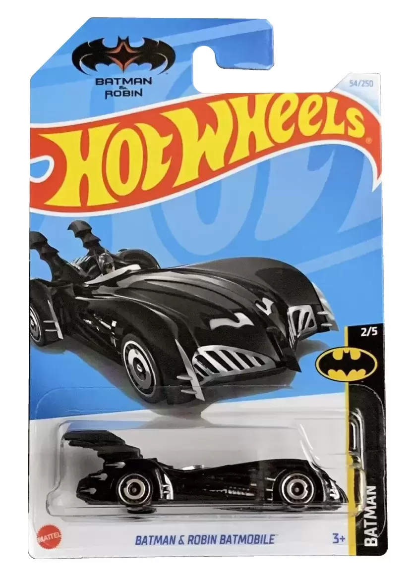 Auto Hot Wheels Batman Y Robin Batmobile Mattel 2/250