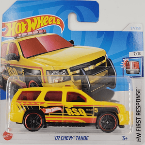 Hot Wheels '07 Chevy Tahoe HW First Response HTB60 057/250