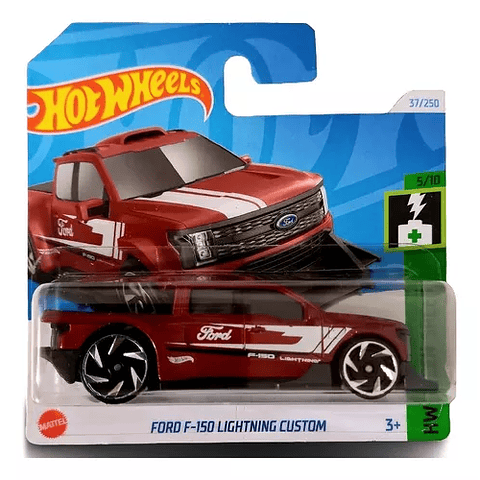 Hot Wheels Ford F-150 Lightning Custom HW Green Speed HTB82 037/250