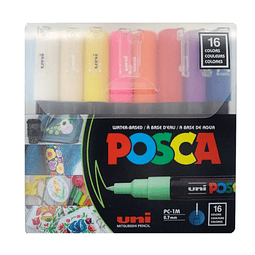 POSCA PC-1M 16 COLORES