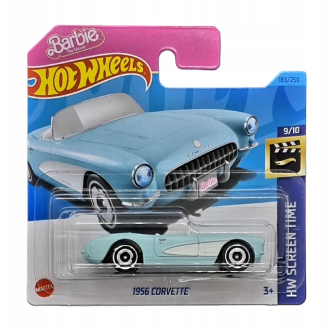Hot Wheels 1956 Corvette Barbie la pelicula HKK87 183/250 1