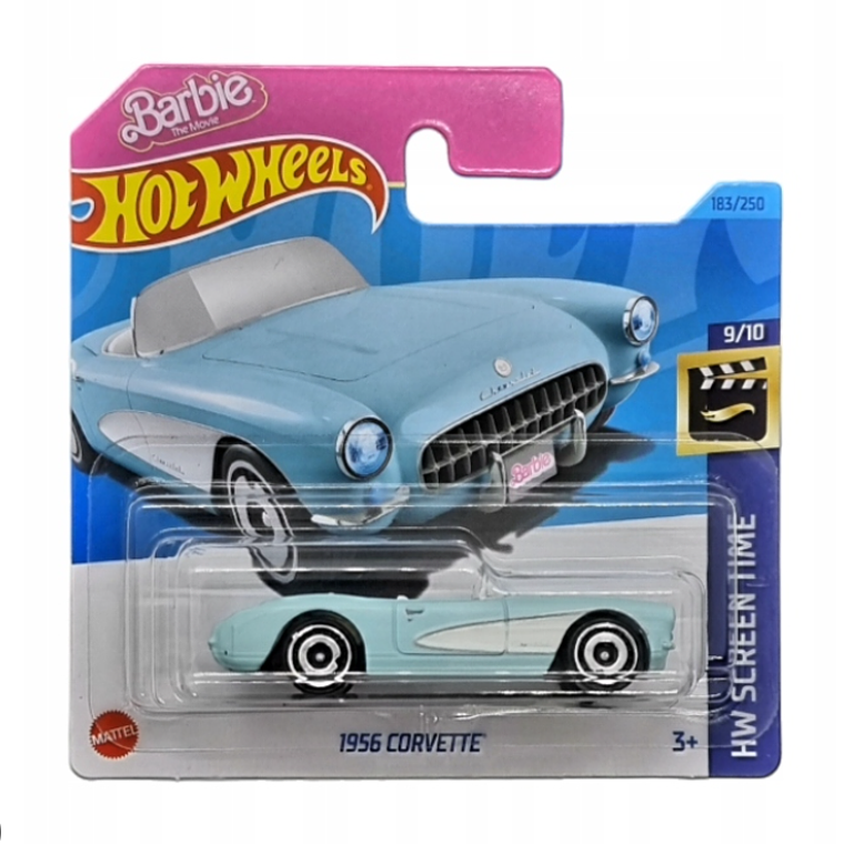 Hot Wheels 1956 Corvette Barbie la pelicula HKK87 183/250 1
