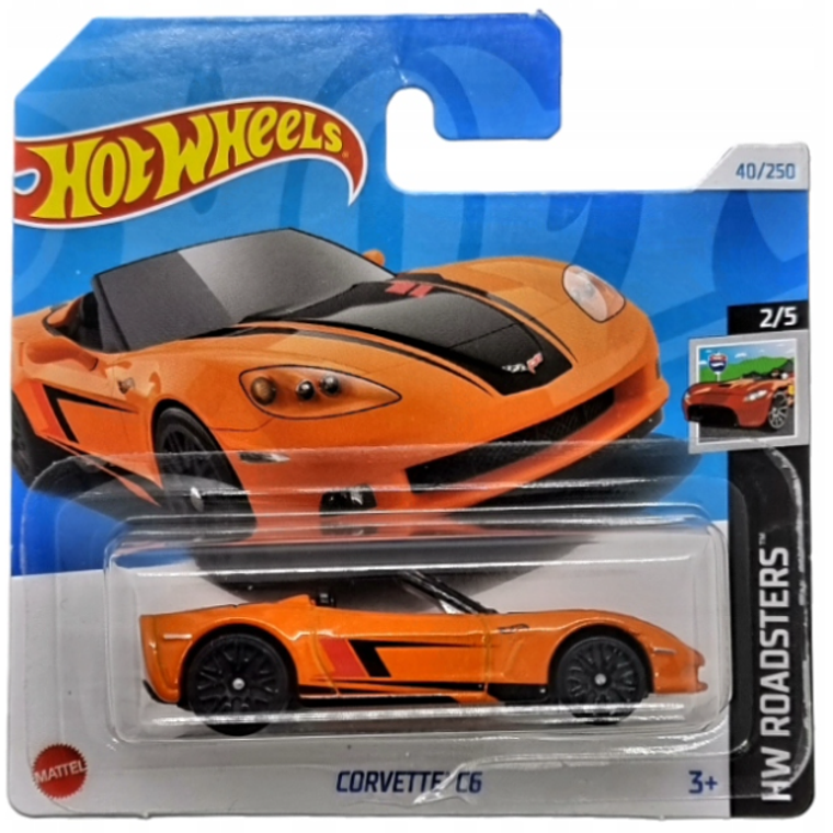Hot Wheels 40/250 Corvette C6 HW Roadsters 2/5  HTC14 1