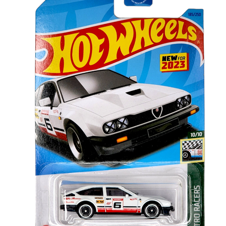 HOT WHEELS ALFA ROMEO GTV6 3.0 2023  RETRO RACER HKJ83  185/250 1