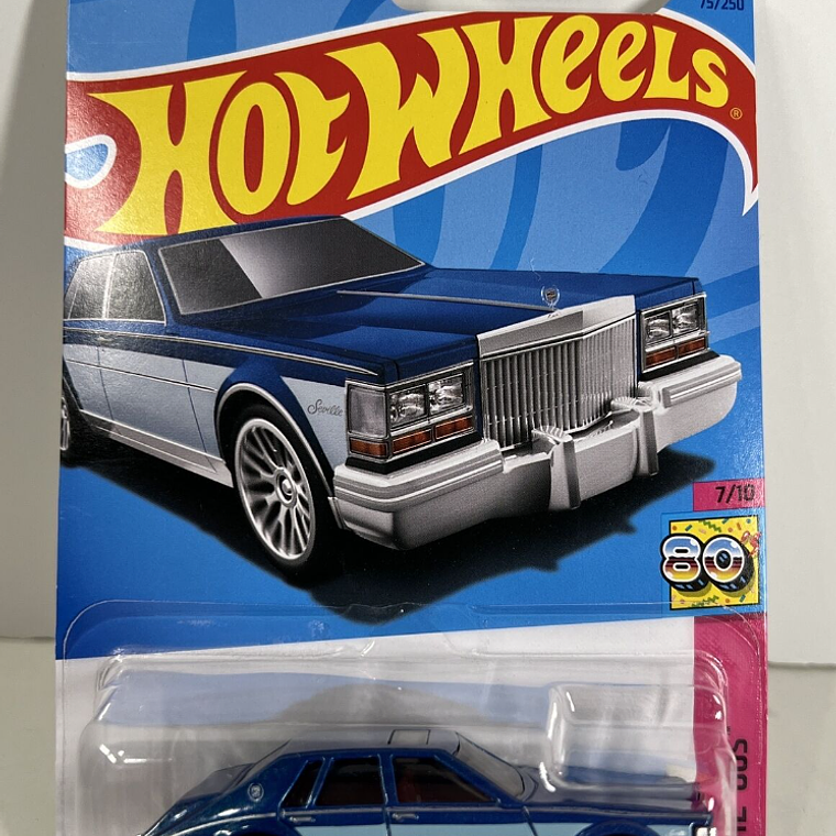 Hot Wheels 2023 HW LOS AÑOS 80 7/10 '82 Cadillac Sevilla 75/250  HKJ64 1
