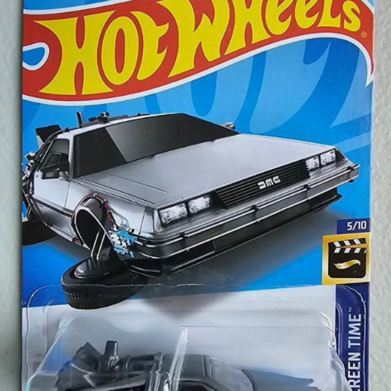 Hot Wheels Back to the Future Time Machine - Hover Mode HW Screen Time HTB33 060/250 1