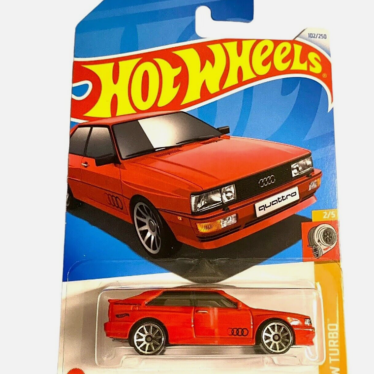 Hot Wheels '87 AUDI quattro HW TURBO 2/5 102/250 HRY55 1