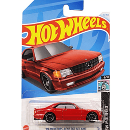 Hot Wheels '89 Mercedes Benz 560 SEC AMG HW MODIFIED 8/10 82/250 HTB70