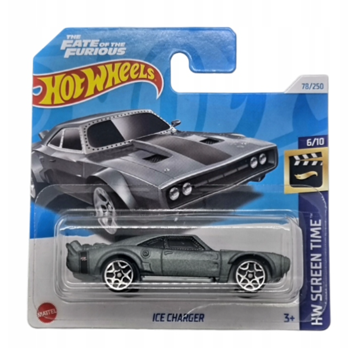 Hot Wheels Ice charger HW SCREEN TIME 6/10 78/250 THE FATE OF THE FURIOUS HTB34 1