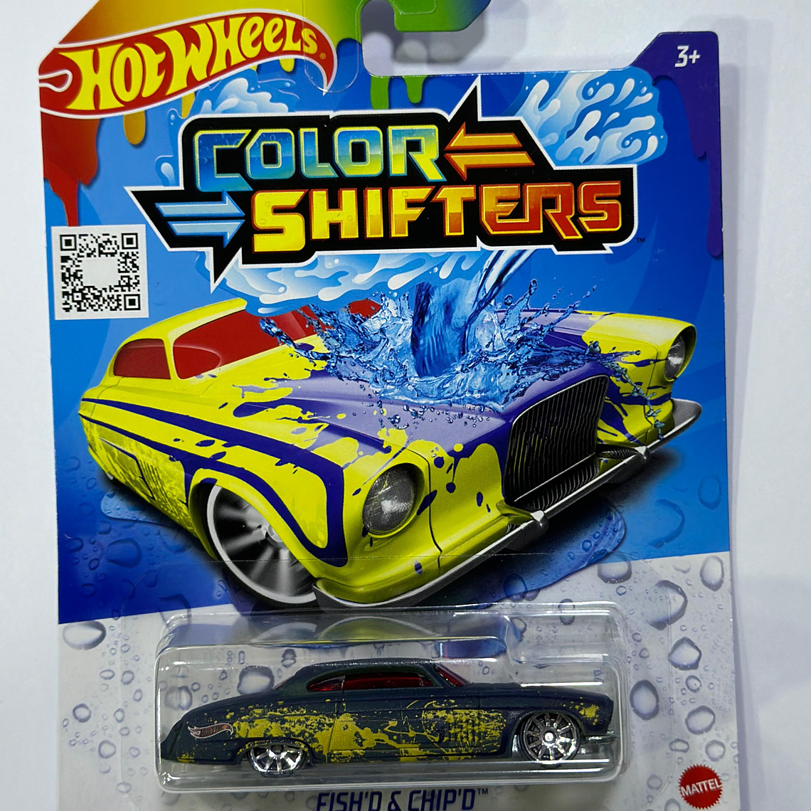 Hot Wheels Color Shifters Fish'd & Chip'd BHR31 1