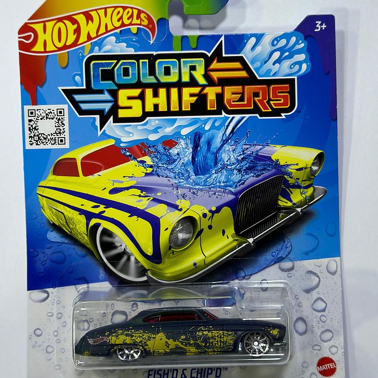 Hot Wheels Color Shifters Fish'd & Chip'd BHR31 1