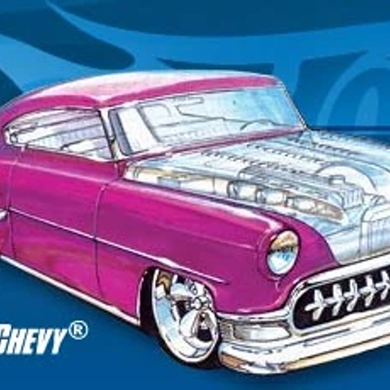 Hot Wheels Custom '53 Chevy Rod Squad 4/5 100/250 HTF18 Treasure Hunt 3