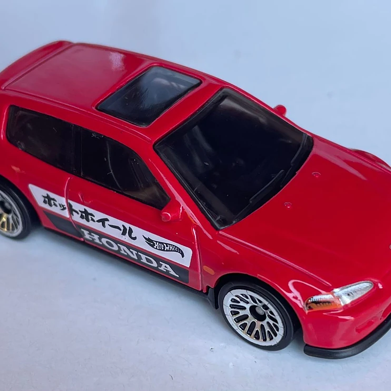 Hot Wheels '92  Honda Civic EG  HW J-IMPORTS 4/10 95/250 HTC43 2