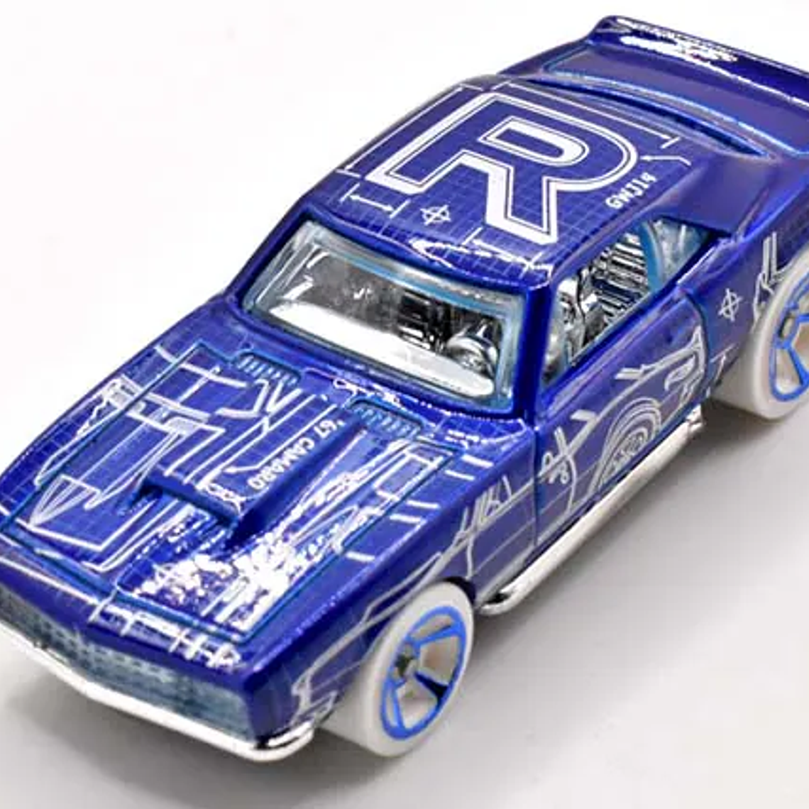 Hot Wheels '67 Camaro HW ART CARS 3/10 84/250 HTB74 2