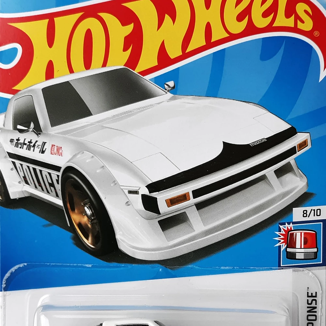 Hot Wheels Mazda RX-7 HW FIRST RESPONSE 8/10 80/250 HTB62 1