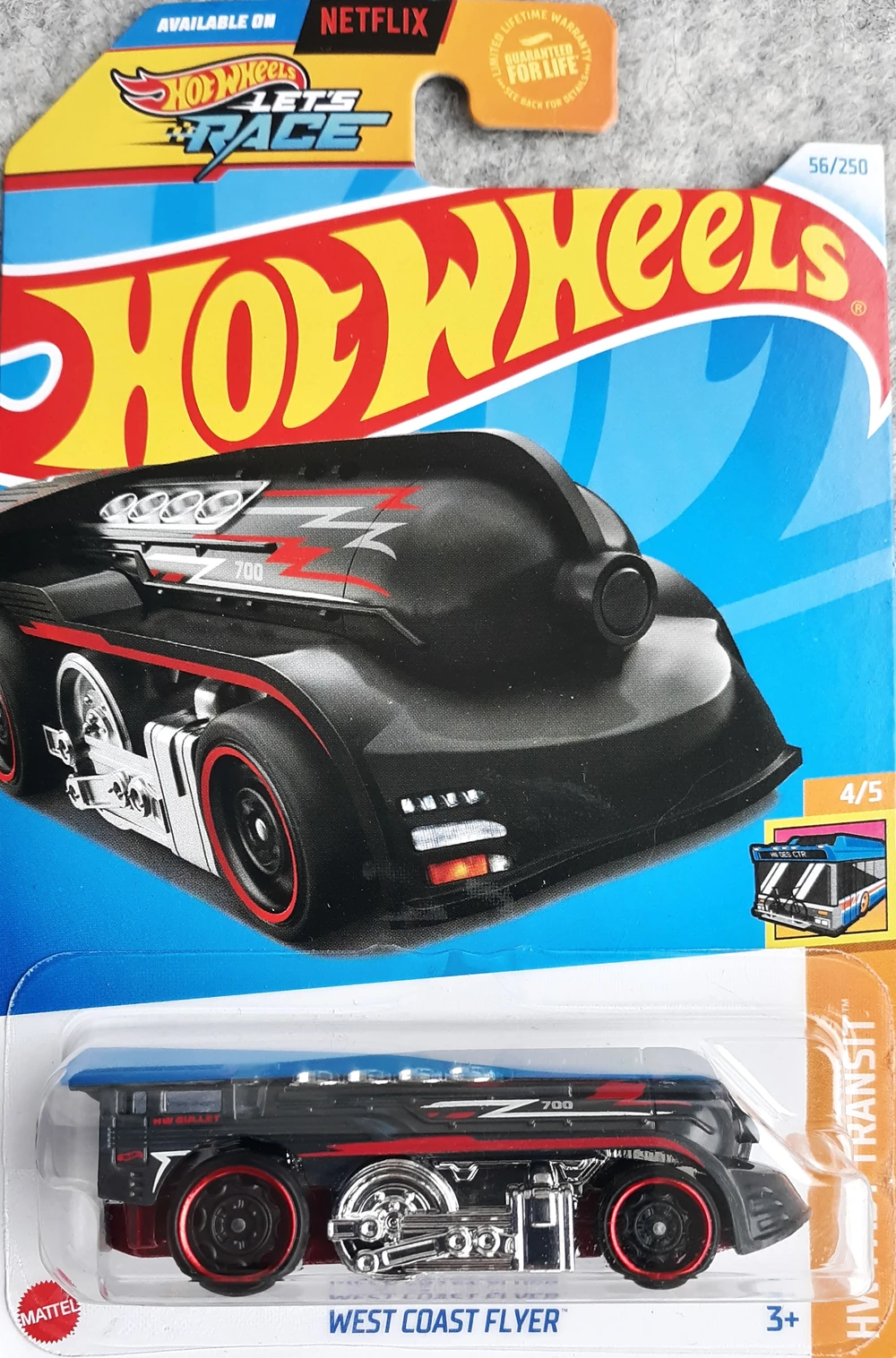 Hot Wheels West Coast Flyer HTB44 HW Fast Transit 56/250