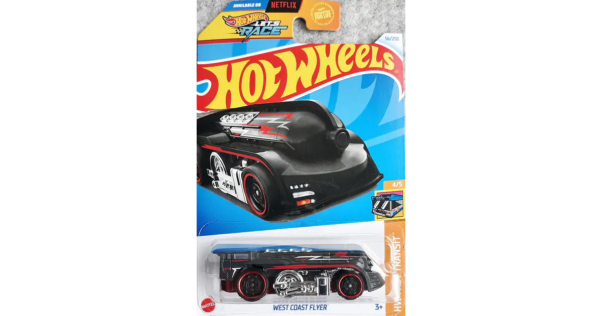 Hot Wheels West Coast Flyer HTB44 HW Fast Transit 56/250