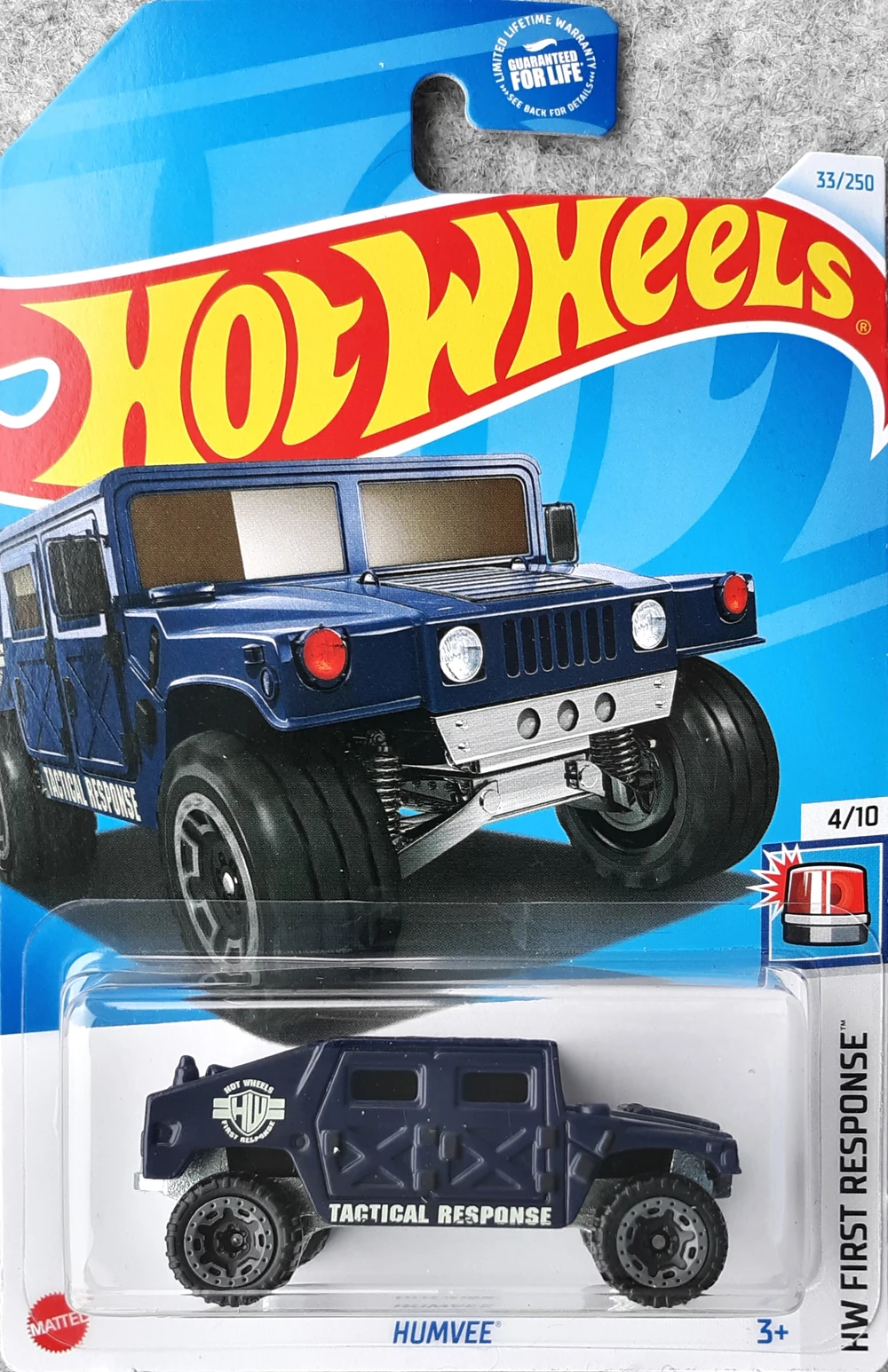 Hot Wheels Humvee (1992) HTD00 HW First Response 33/250