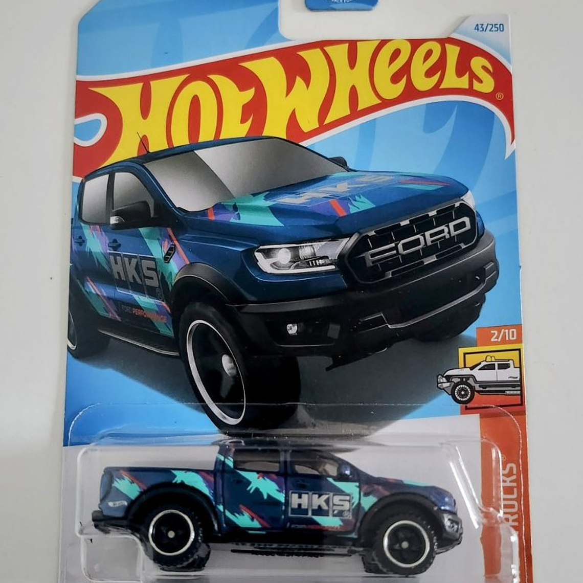 Hot Wheels '19 Ford Ranger Raptor HTD05 HW Hot Trucks 42/250 1
