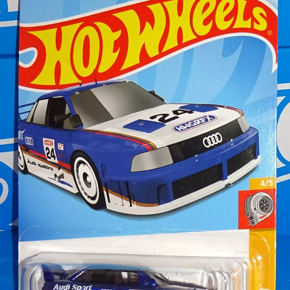 Hot Wheels Audi 90 quattro HTC64 HW Turbo 144/250 1