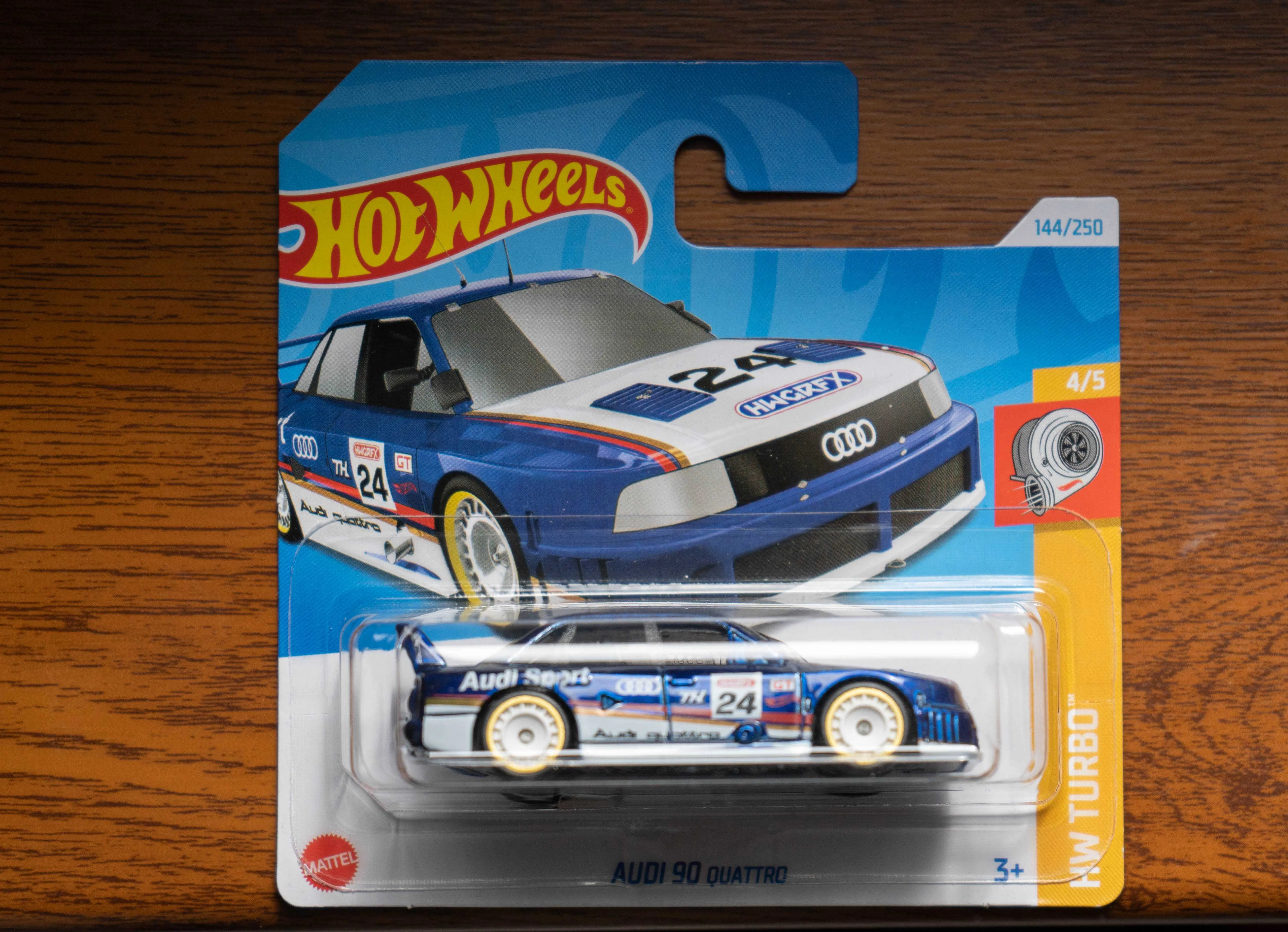 Hot Wheels Audi 90 quattro HTF36 Super Treasure Hunt HW Turb