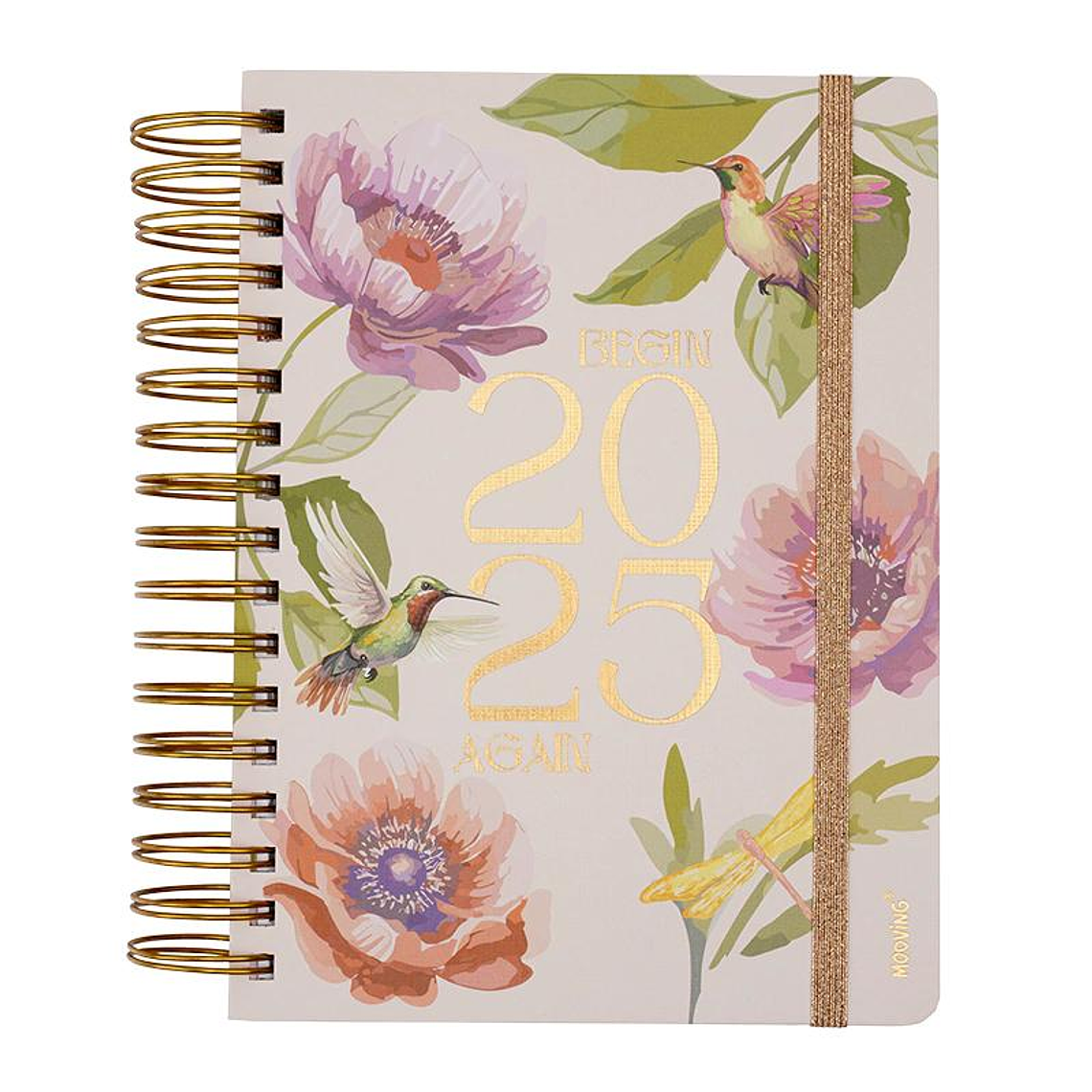 Agenda 16.5x22 DxP FLORAL 2025 1